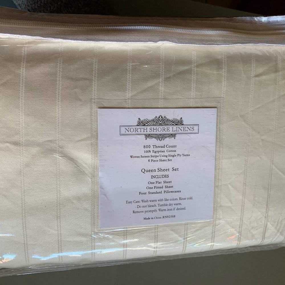 800 Thread count Queen Sheet Set